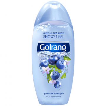 شامپو صورت و بدنBlueberry گلرنگ 400 میلی لیتری